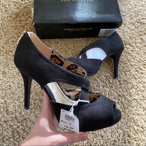 NWT black heels
